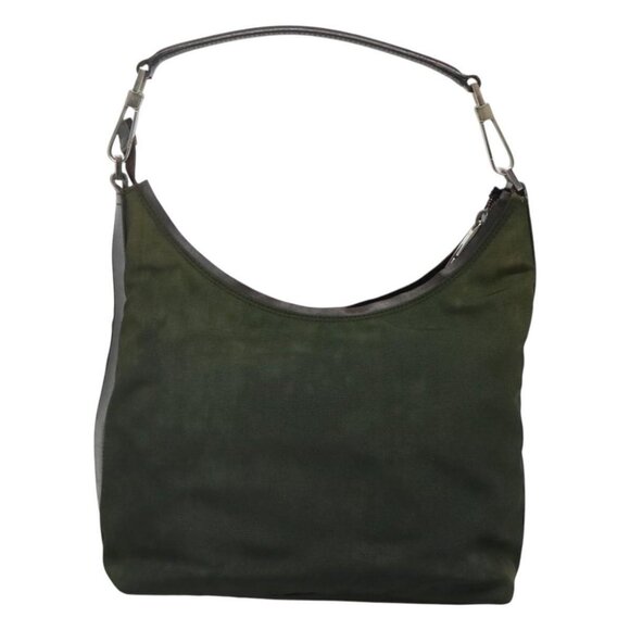 GUCCI Shoulder Bag Canvas Khaki 000 0602 Auth bs23832 - Picture 1 of 16